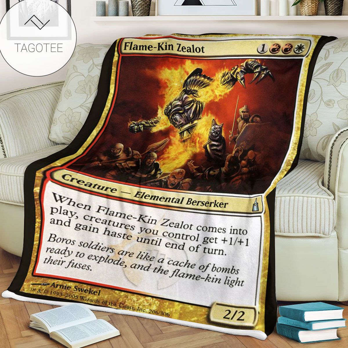 Ravnica City Of Guilds Rav 206 Flame Kin Zealot Mtg Blanket Ravnica City Of Guilds Rav 206 Flame Kin Zealot Mtg Blanket