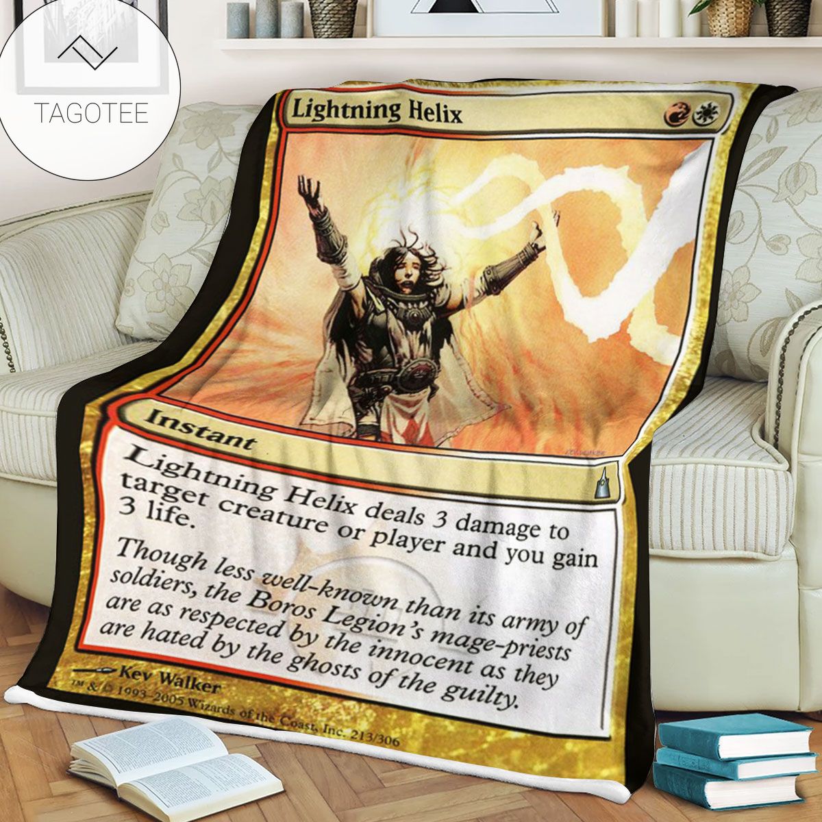 Ravnica City Of Guilds Rav 213 Lightning Helix Mtg Blanket Tagotee Ravnica City Of Guilds Rav 213 Lightning Helix Mtg Blanket Tagotee
