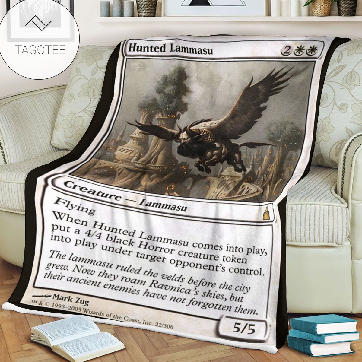 Ravnica City Of Guilds Rav 22 Hunted Lammasu Mtg Blanket Ravnica City Of Guilds Rav 22 Hunted Lammasu Mtg Blanket
