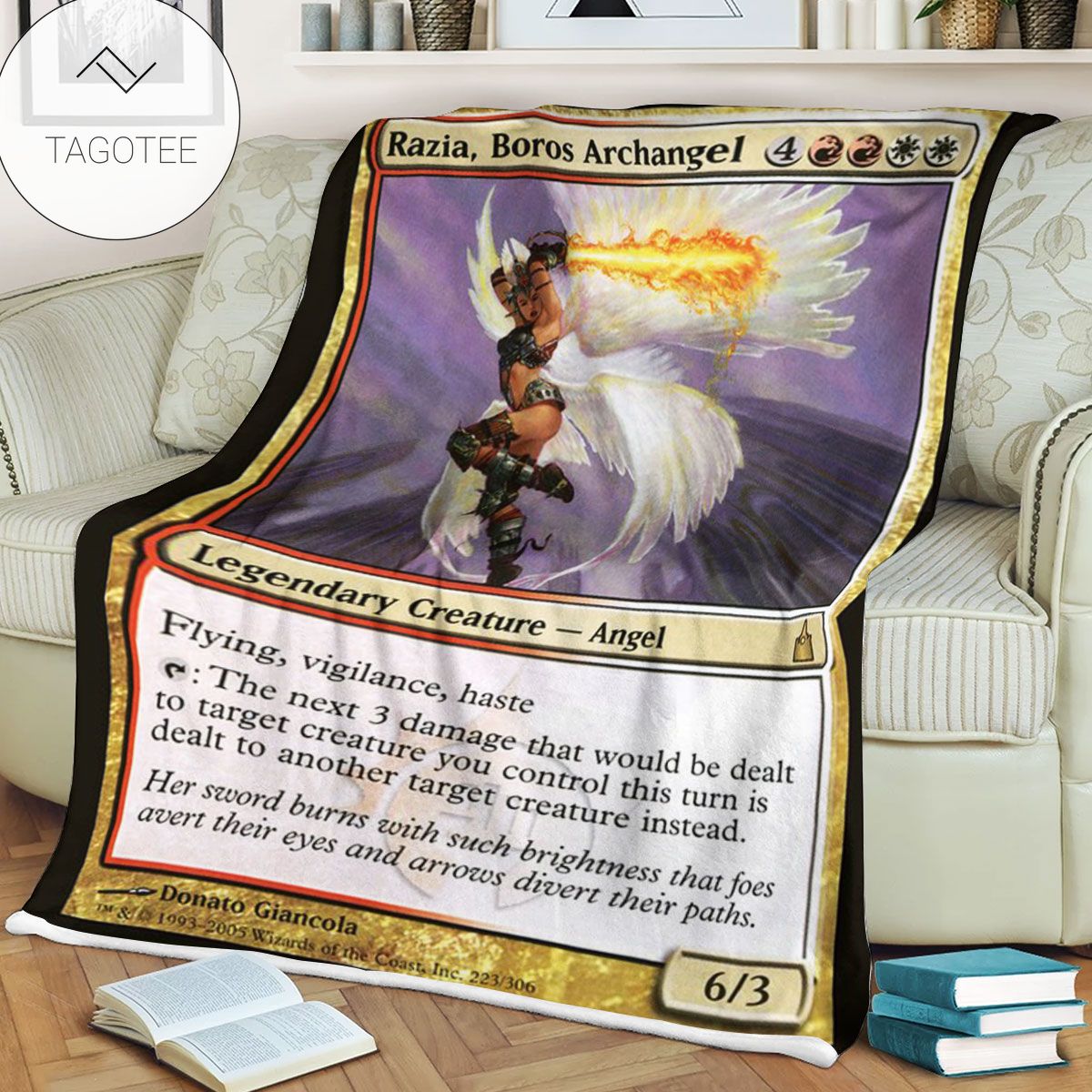 Ravnica City Of Guilds Rav 223 Razia Boros Archangel Mtg Blanket Ravnica City Of Guilds Rav 223 Razia Boros Archangel Mtg Blanket