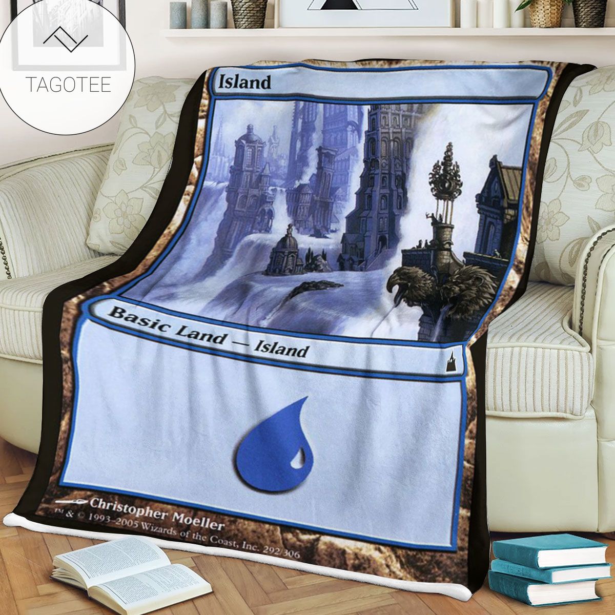 Ravnica City Of Guilds Rav 292 Island Mtg Blanket Ravnica City Of Guilds Rav 292 Island Mtg Blanket