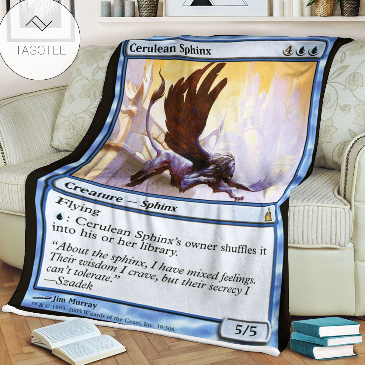 Ravnica City Of Guilds Rav 39 Cerulean Sphinx Mtg Blanket Ravnica City Of Guilds Rav 39 Cerulean Sphinx Mtg Blanket