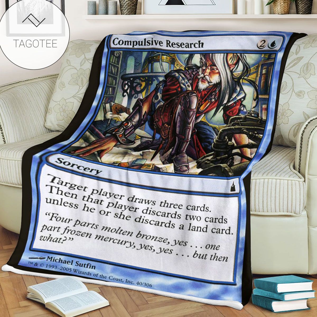Ravnica City Of Guilds Rav 40 Compulsive Research Mtg Blanket Ravnica City Of Guilds Rav 40 Compulsive Research Mtg Blanket