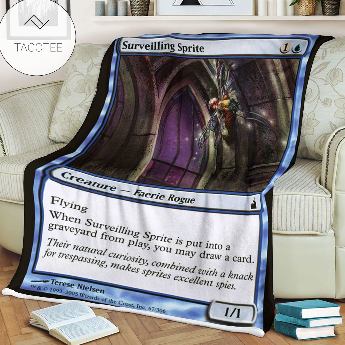 Ravnica City Of Guilds Rav 67 Surveilling Sprite Mtg Blanket Ravnica City Of Guilds Rav 67 Surveilling Sprite Mtg Blanket