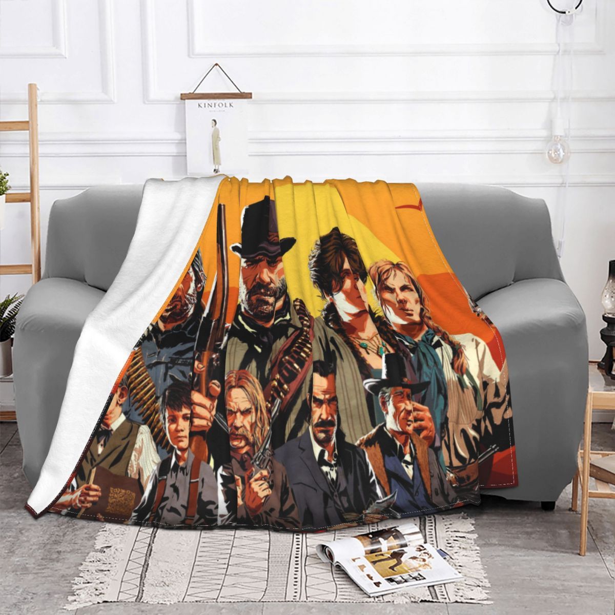 Red Dead Redemption John Marston Game Blanket Red Dead Redemption John Marston Game Blanket