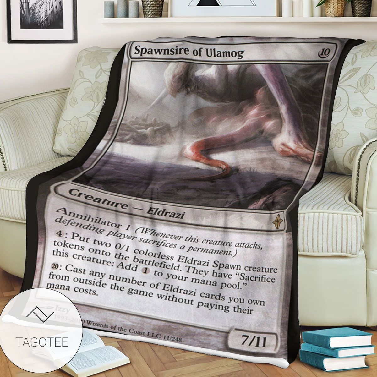 Roe 11 Spawnsire Of Ulamog Game Mtg Magic The Gathering Blanket Roe 11 Spawnsire Of Ulamog Game Mtg Magic The Gathering Blanket