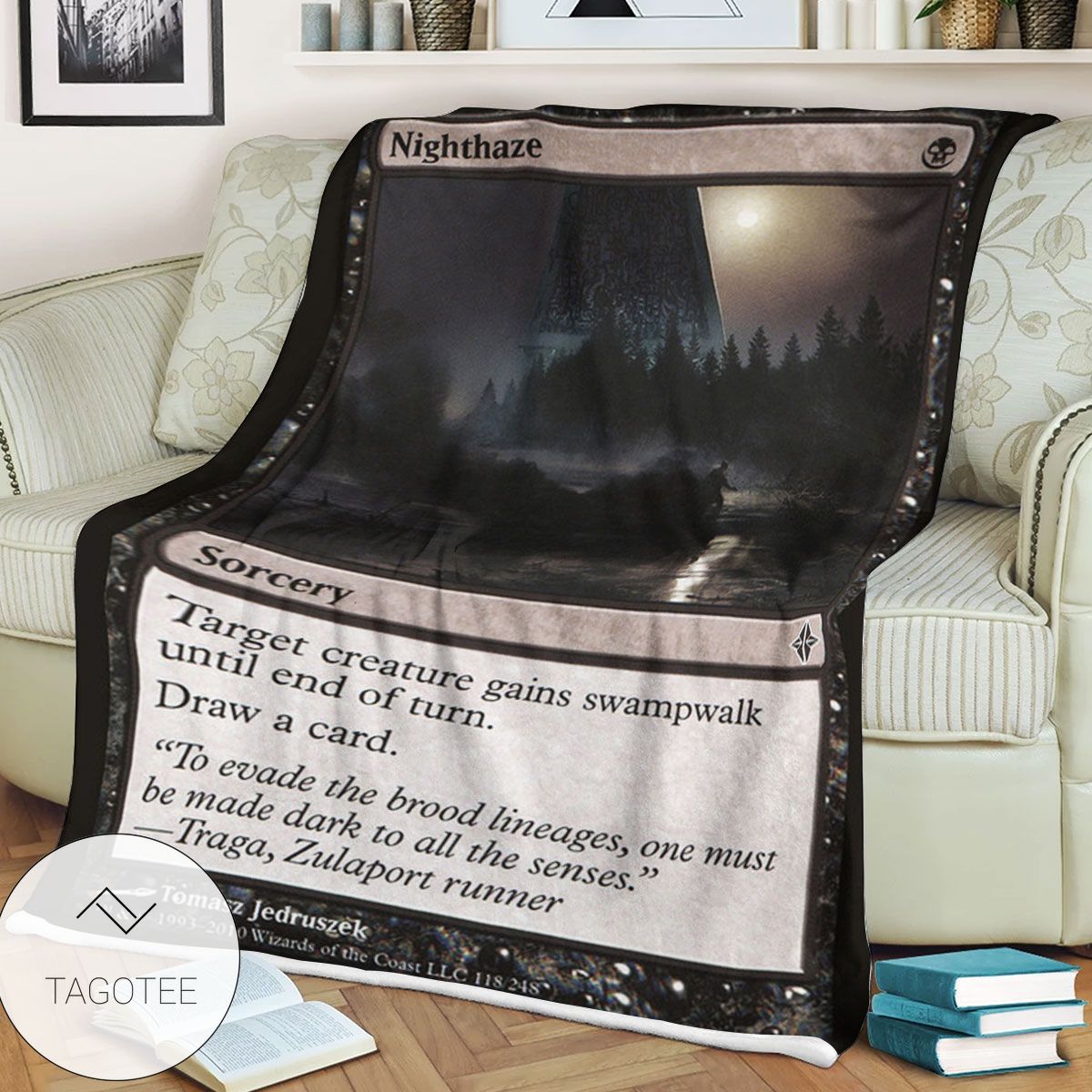 Roe 118 Nighthaze Game Mtg Magic The Gathering Blanket Roe 118 Nighthaze Game Mtg Magic The Gathering Blanket