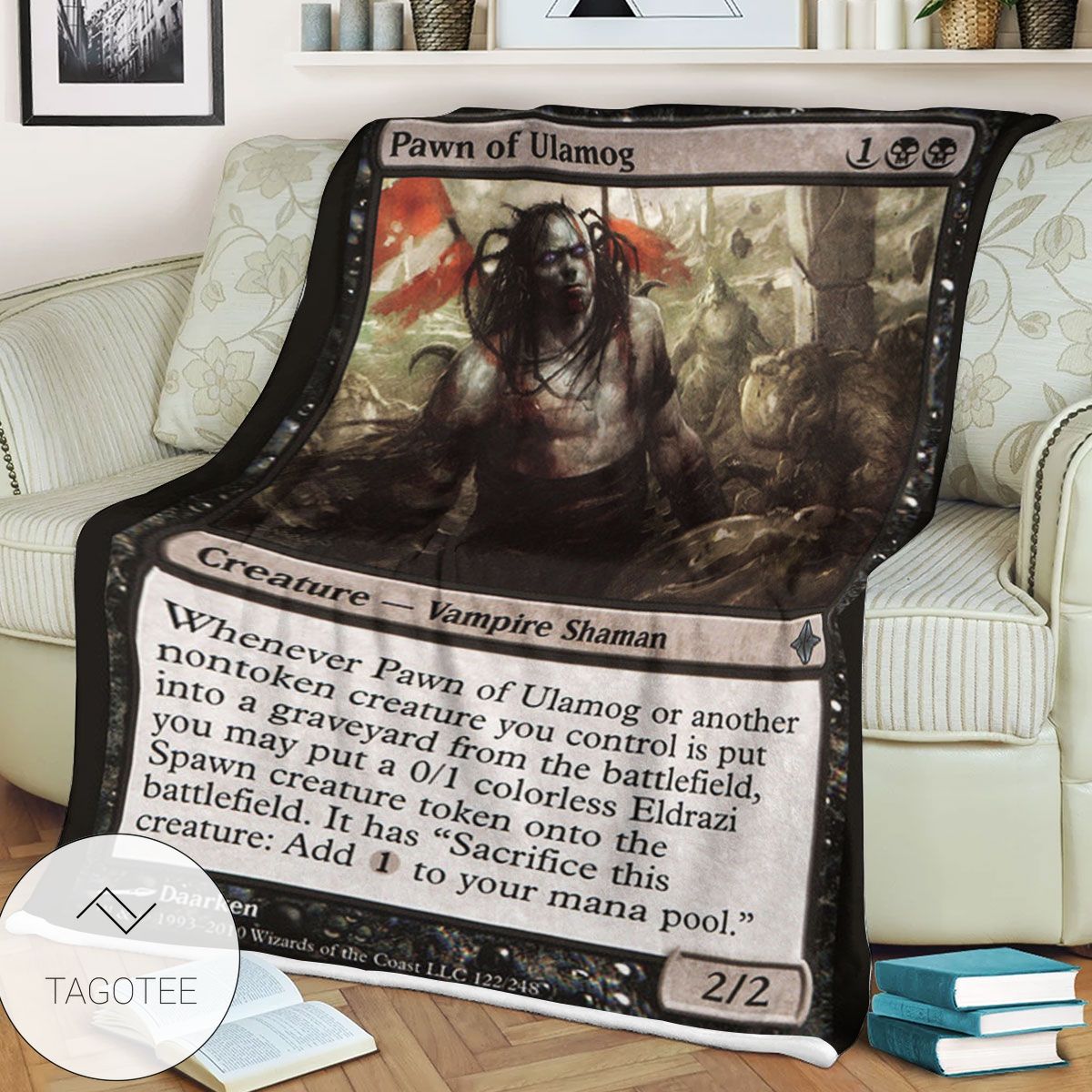 Roe 122 Pawn Of Ulamog Game Mtg Magic The Gathering Blanket Roe 122 Pawn Of Ulamog Game Mtg Magic The Gathering Blanket