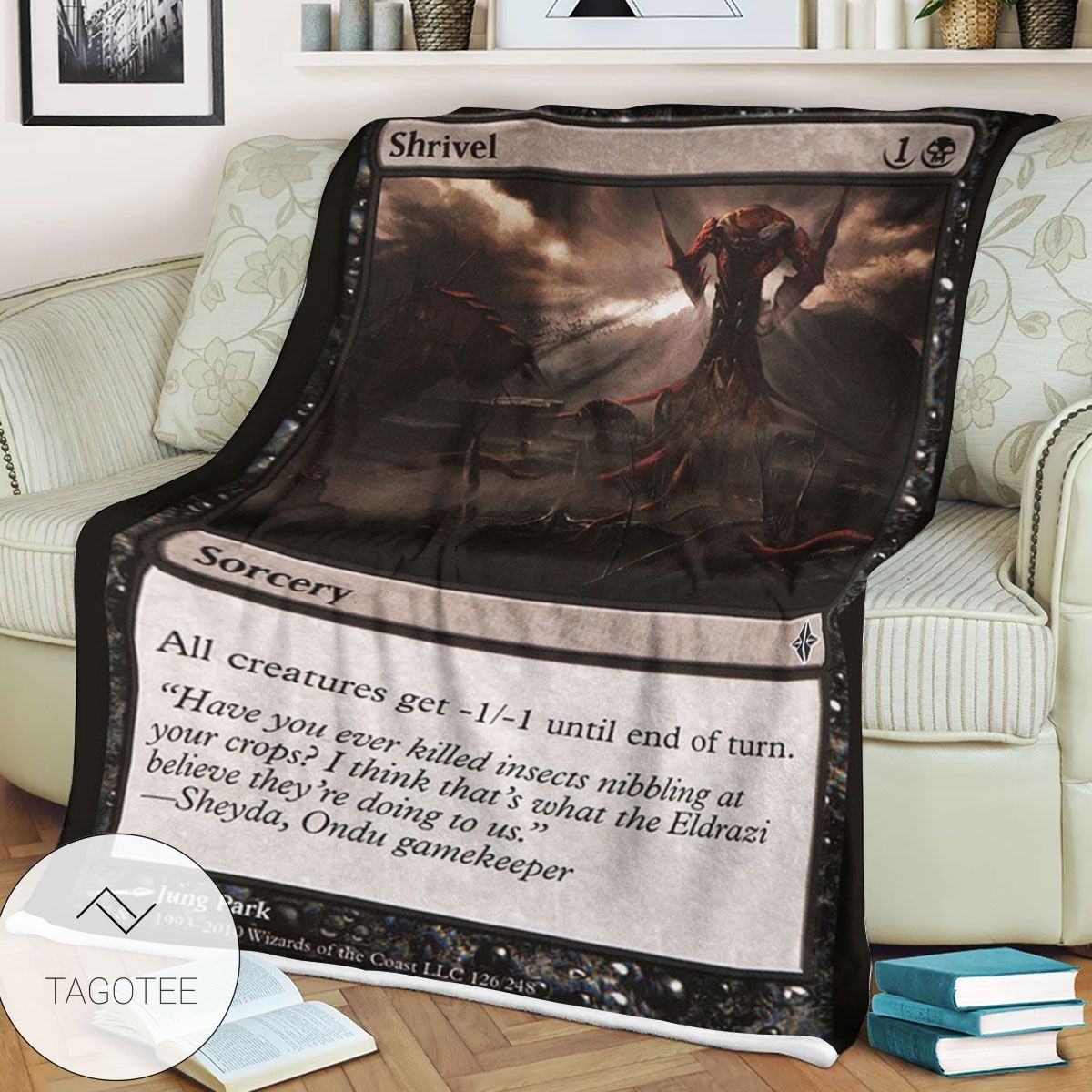 Roe 126 Shrivel Game Mtg Magic The Gathering Blanket Tagotee Roe 126 Shrivel Game Mtg Magic The Gathering Blanket Tagotee