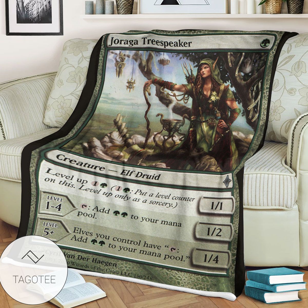 Roe 190 Joraga Treespeaker Game Mtg Magic The Gathering Blanket Roe 190 Joraga Treespeaker Game Mtg Magic The Gathering Blanket