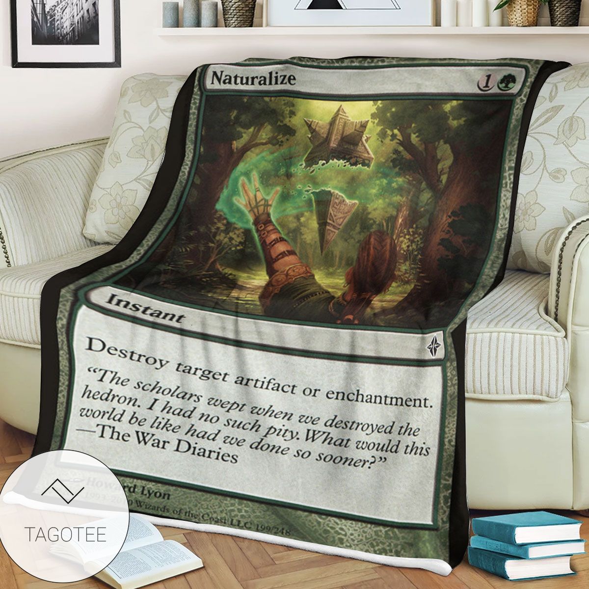 Roe 199 Naturalize Game Mtg Magic The Gathering Blanket Roe 199 Naturalize Game Mtg Magic The Gathering Blanket