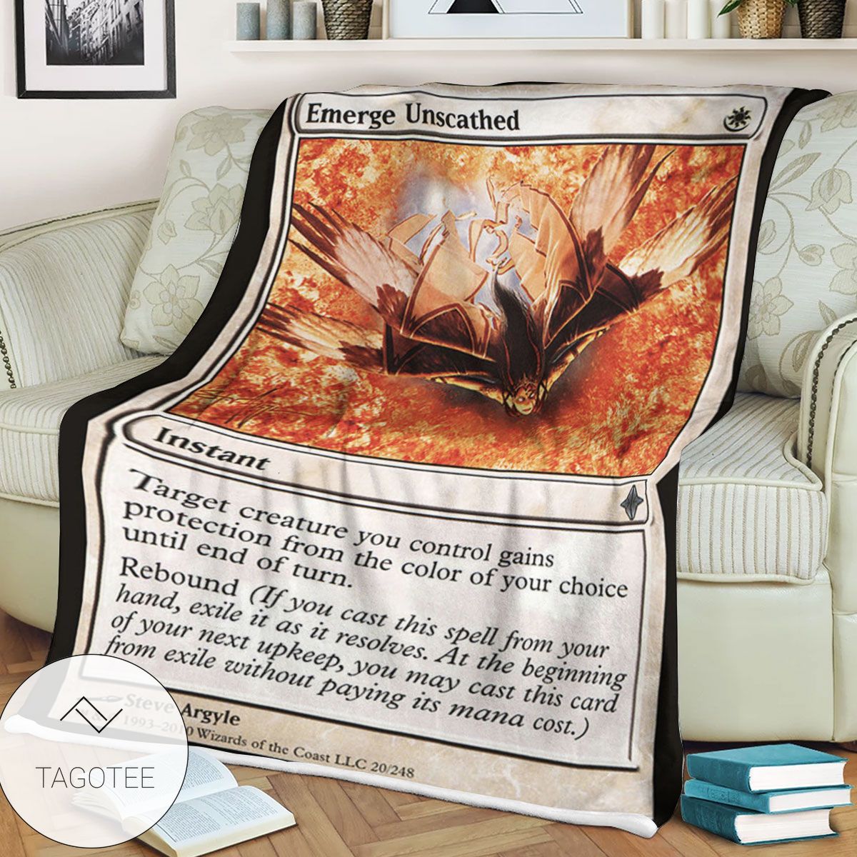 Roe 20 Emerge Unscathed Game Mtg Magic The Gathering Blanket Tagotee Roe 20 Emerge Unscathed Game Mtg Magic The Gathering Blanket Tagotee
