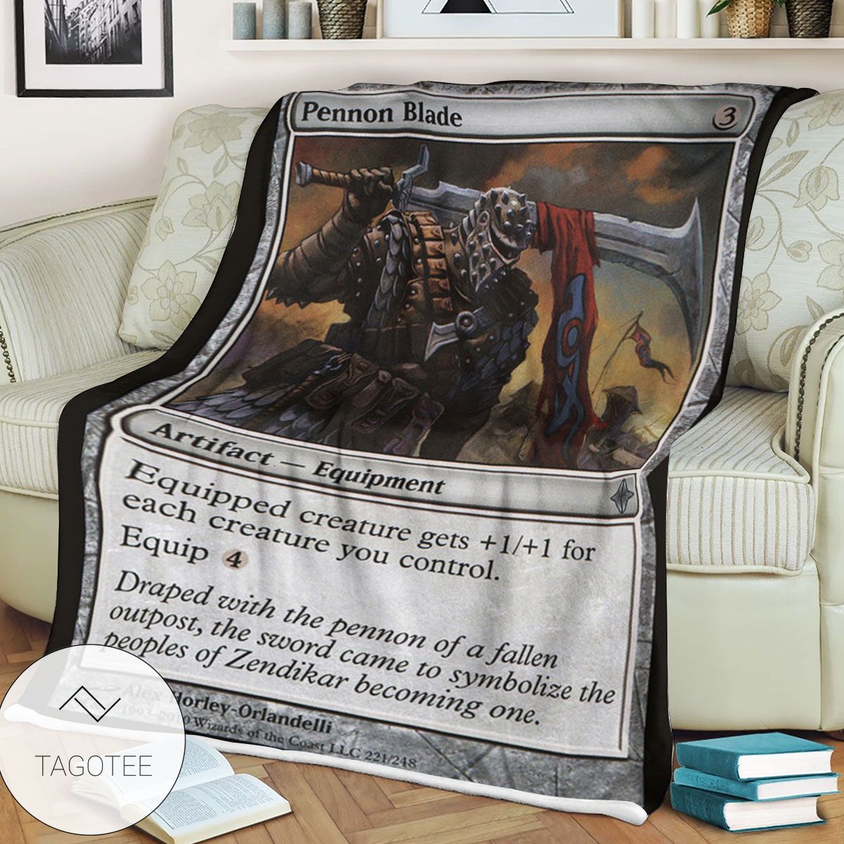 Roe 221 Pennon Blade Game Mtg Magic The Gathering Blanket Roe 221 Pennon Blade Game Mtg Magic The Gathering Blanket