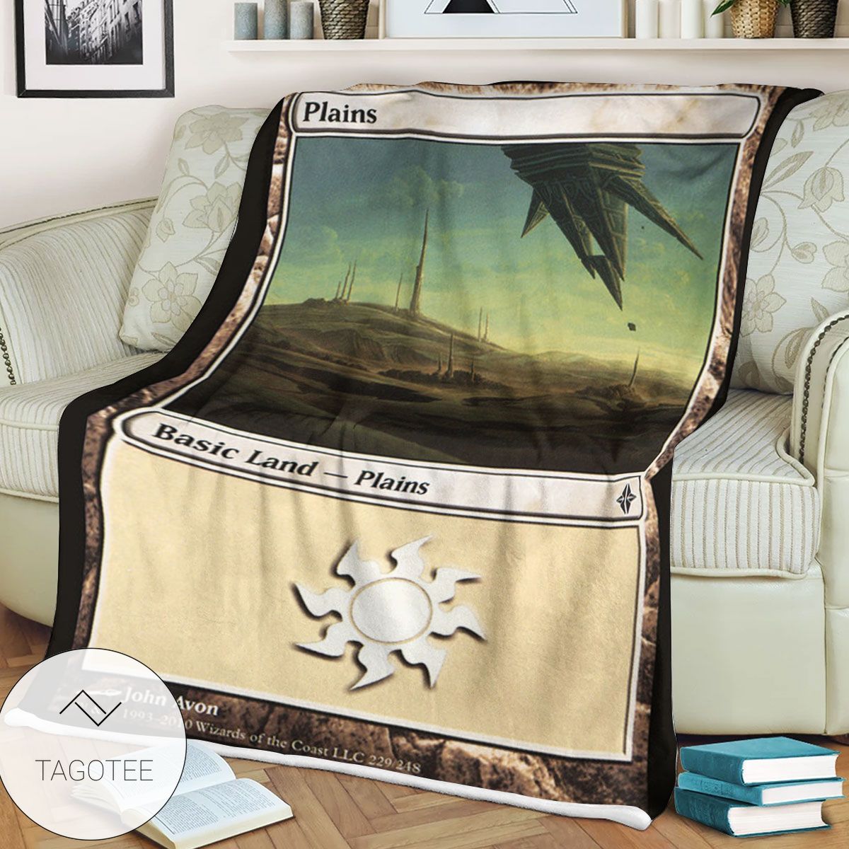 Roe 229 Plains Game Mtg Magic The Gathering Blanket Tagotee Roe 229 Plains Game Mtg Magic The Gathering Blanket Tagotee
