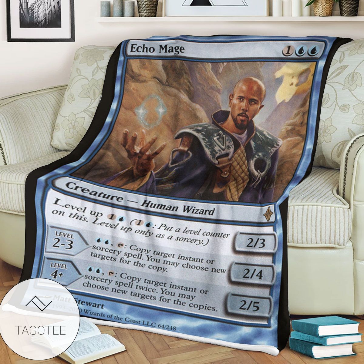 Roe 64 Echo Mage Game Mtg Magic The Gathering Blanket Roe 64 Echo Mage Game Mtg Magic The Gathering Blanket