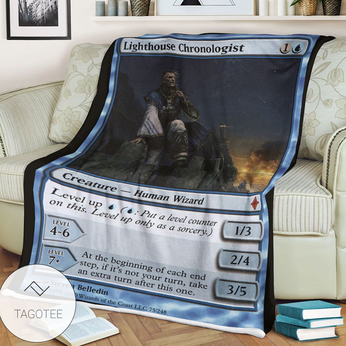 Roe 75 Lighthouse Chronologist Game Mtg Magic The Gathering Blanket Roe 75 Lighthouse Chronologist Game Mtg Magic The Gathering Blanket