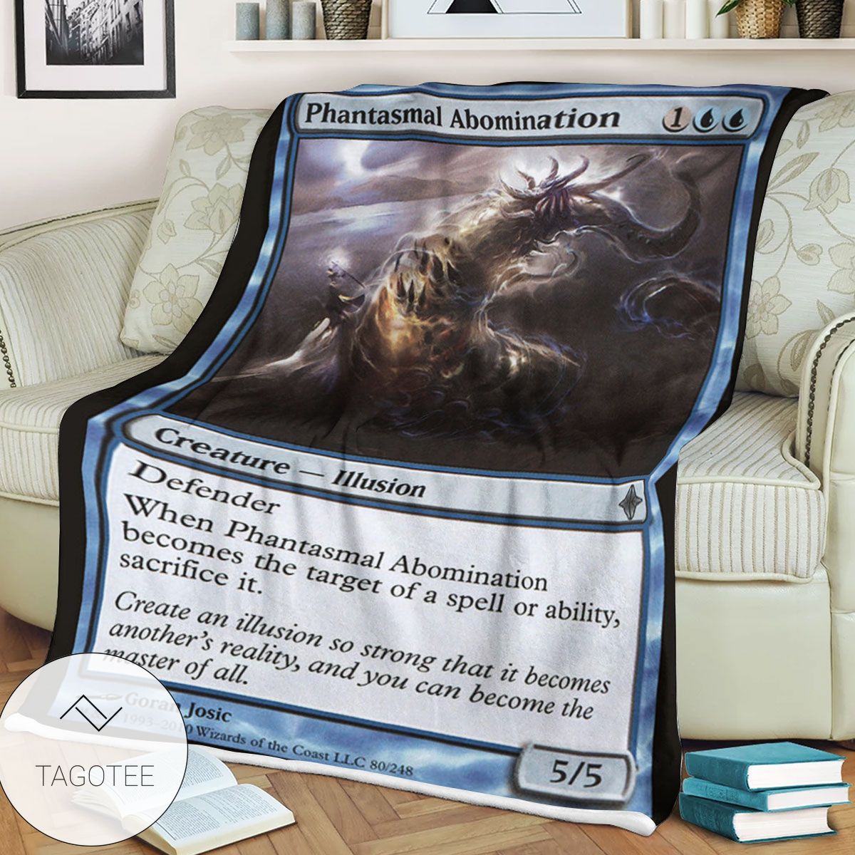 Roe 80 Phantasmal Abomination Game Mtg Magic The Gathering Blanket Tagotee Roe 80 Phantasmal Abomination Game Mtg Magic The Gathering Blanket Tagotee