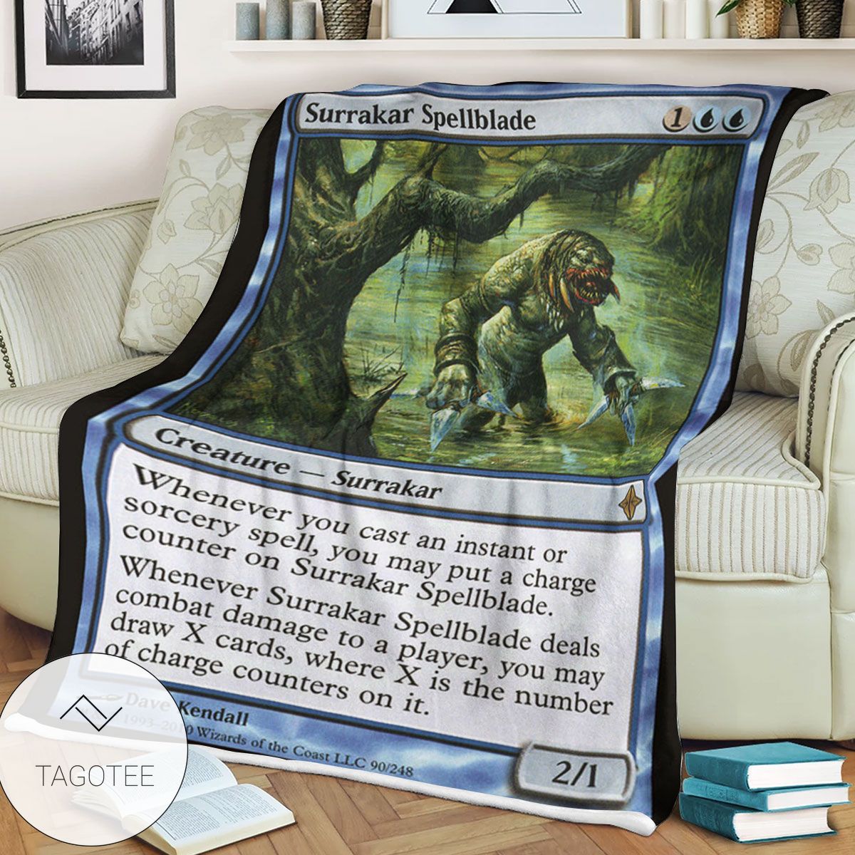Roe 90 Surrakar Spellblade Game Mtg Magic The Gathering Blanket Tagotee Roe 90 Surrakar Spellblade Game Mtg Magic The Gathering Blanket Tagotee