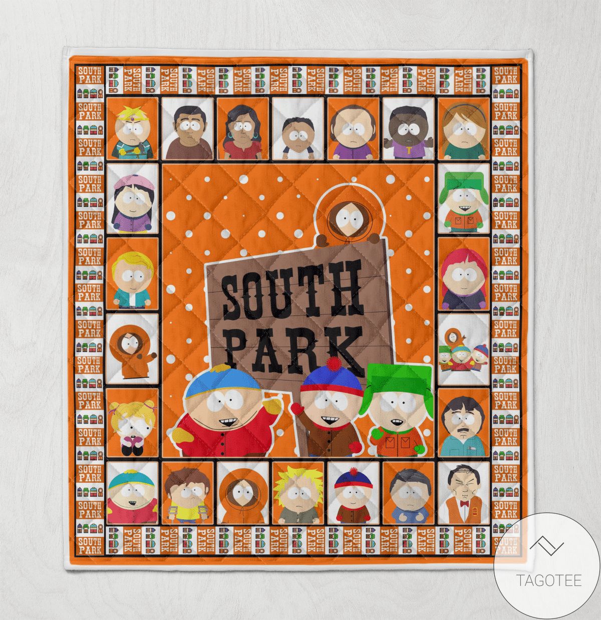 South Park Blanket Quilt South Park Blanket Quilt
