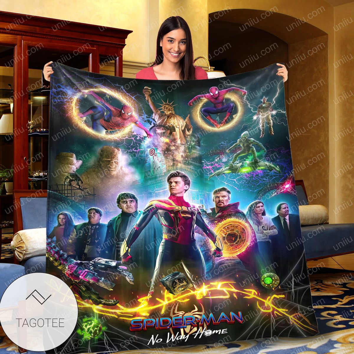 Spider Man No Way Home Marvel Hero Blanket Tagotee Spider Man No Way Home Marvel Hero Blanket Tagotee