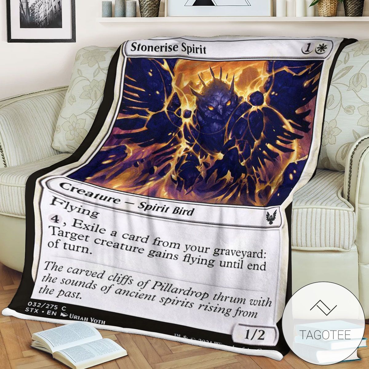 Stx 32 Stonerise Spirit Mtg Game Magic The Gathering Blanket Stx 32 Stonerise Spirit Mtg Game Magic The Gathering Blanket