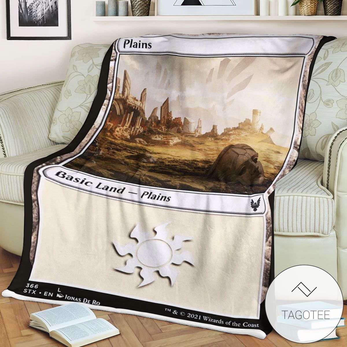 Stx 366 Plains Mtg Game Magic The Gathering Blanket Stx 366 Plains Mtg Game Magic The Gathering Blanket