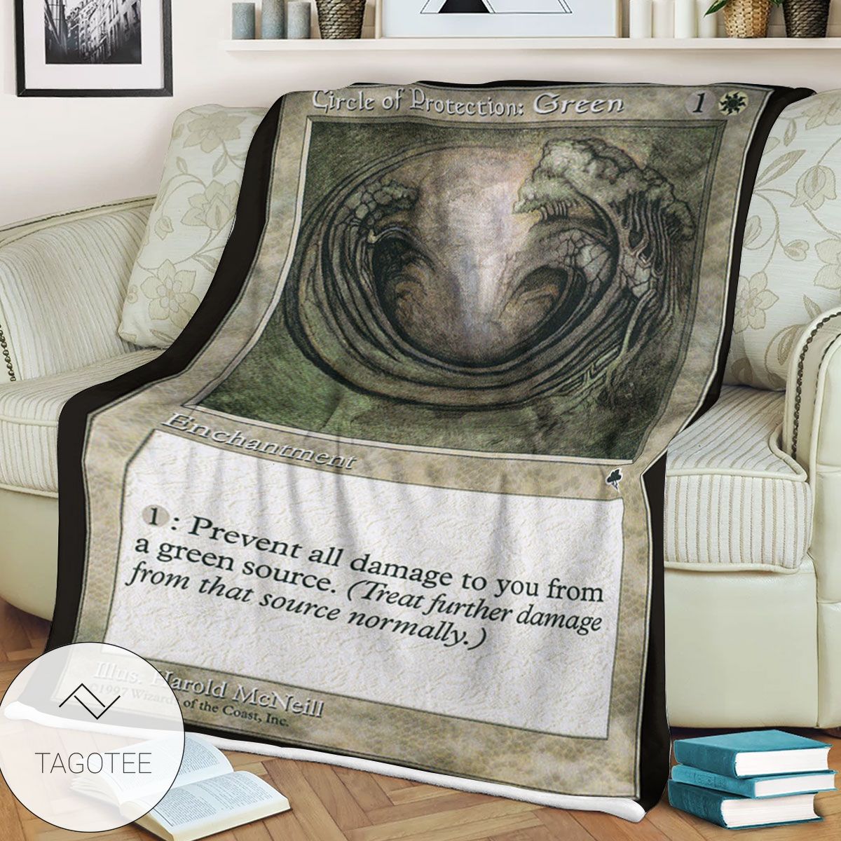 Tempest Tmp 10 Circle Of Protection Green Mtg Blanket Tempest Tmp 10 Circle Of Protection Green Mtg Blanket