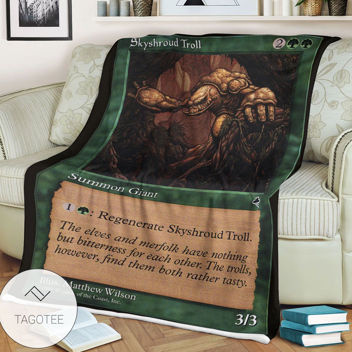 Tempest Tmp 257 Skyshroud Troll Mtg Blanket Tagotee Tempest Tmp 257 Skyshroud Troll Mtg Blanket Tagotee