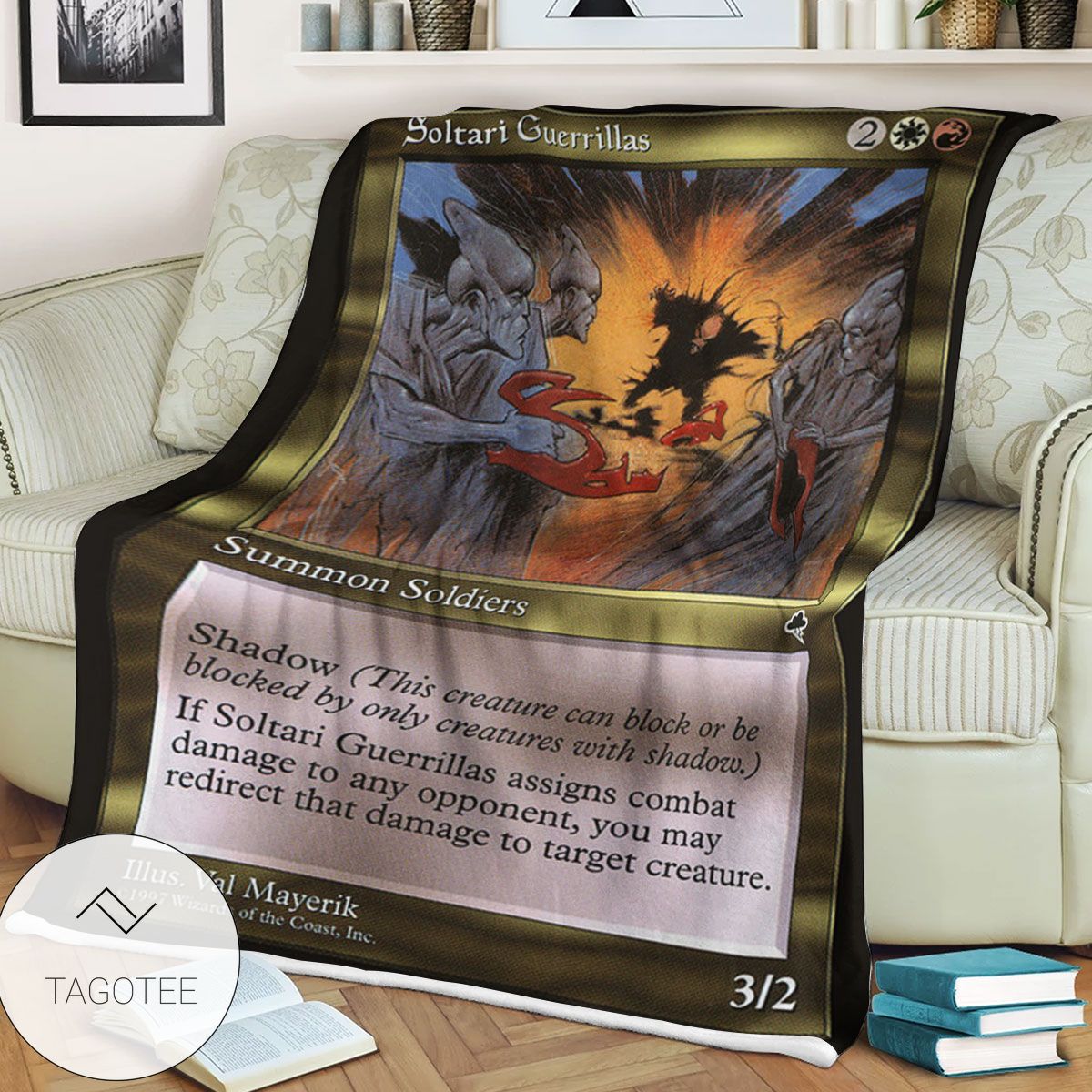 Tempest Tmp 272 Soltari Guerrillas Mtg Blanket Tempest Tmp 272 Soltari Guerrillas Mtg Blanket