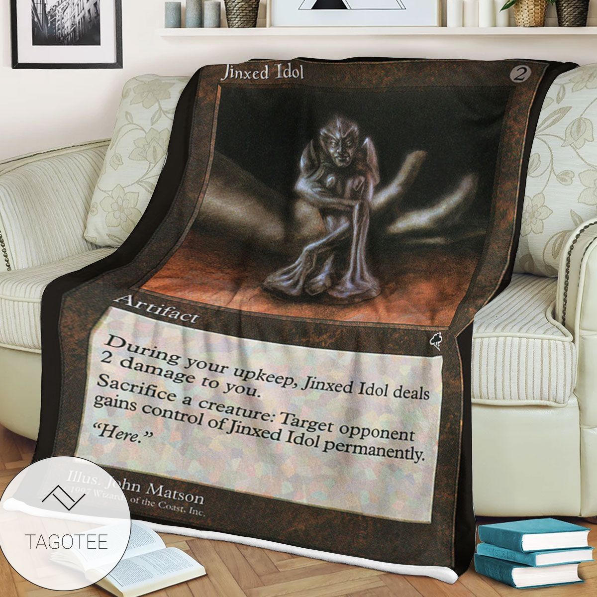Tempest Tmp 293 Jinxed Idol Mtg Blanket Tagotee Tempest Tmp 293 Jinxed Idol Mtg Blanket Tagotee