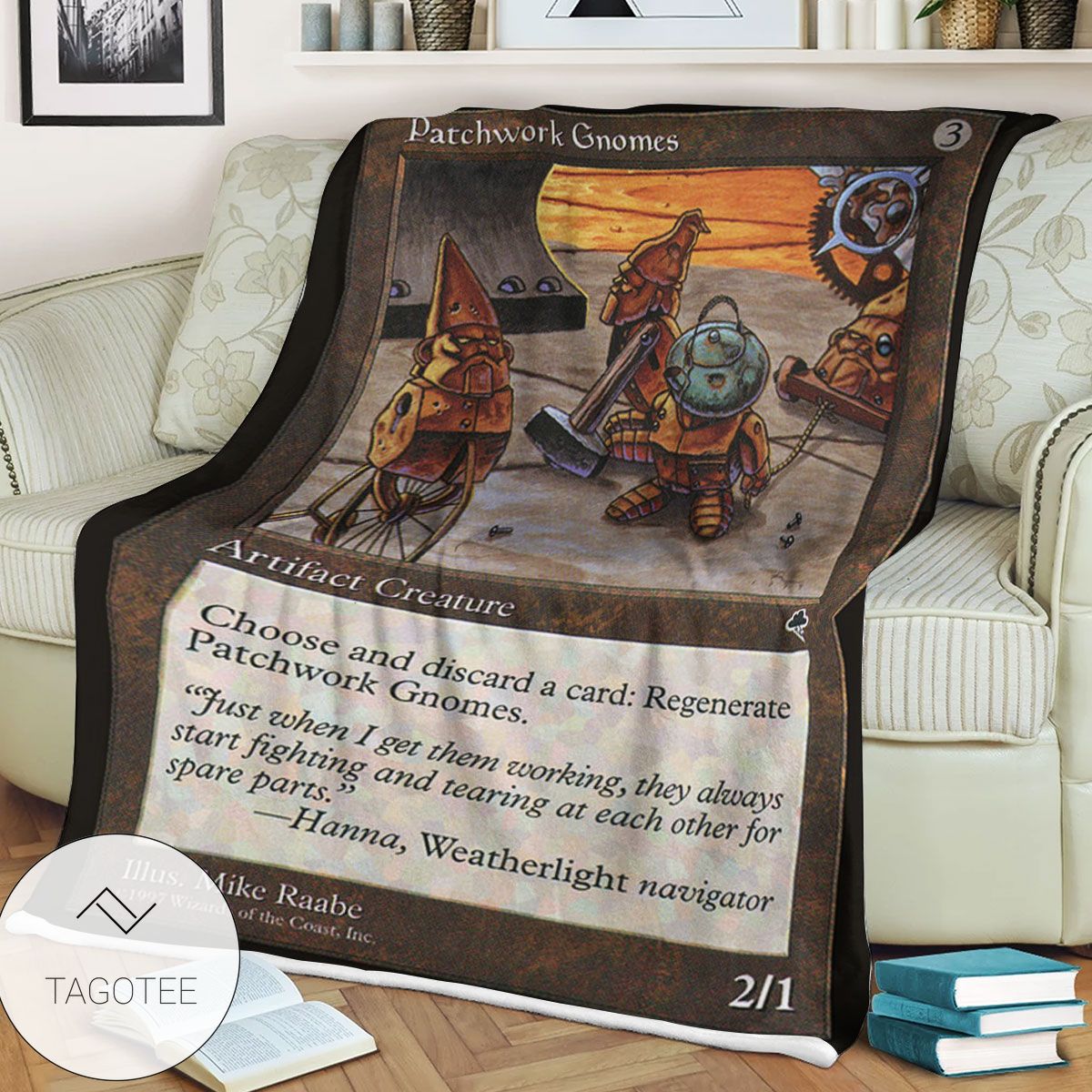 Tempest Tmp 299 Patchwork Gnomes Mtg Blanket Tagotee Tempest Tmp 299 Patchwork Gnomes Mtg Blanket Tagotee