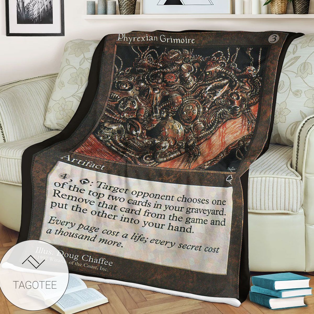Tempest Tmp 301 Phyrexian Grimoire Mtg Blanket Tempest Tmp 301 Phyrexian Grimoire Mtg Blanket