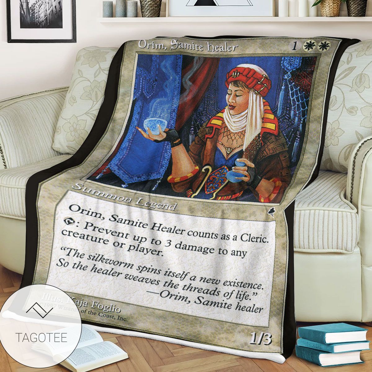 Tempest Tmp 33 Orim Samite Healer Mtg Blanket Tempest Tmp 33 Orim Samite Healer Mtg Blanket