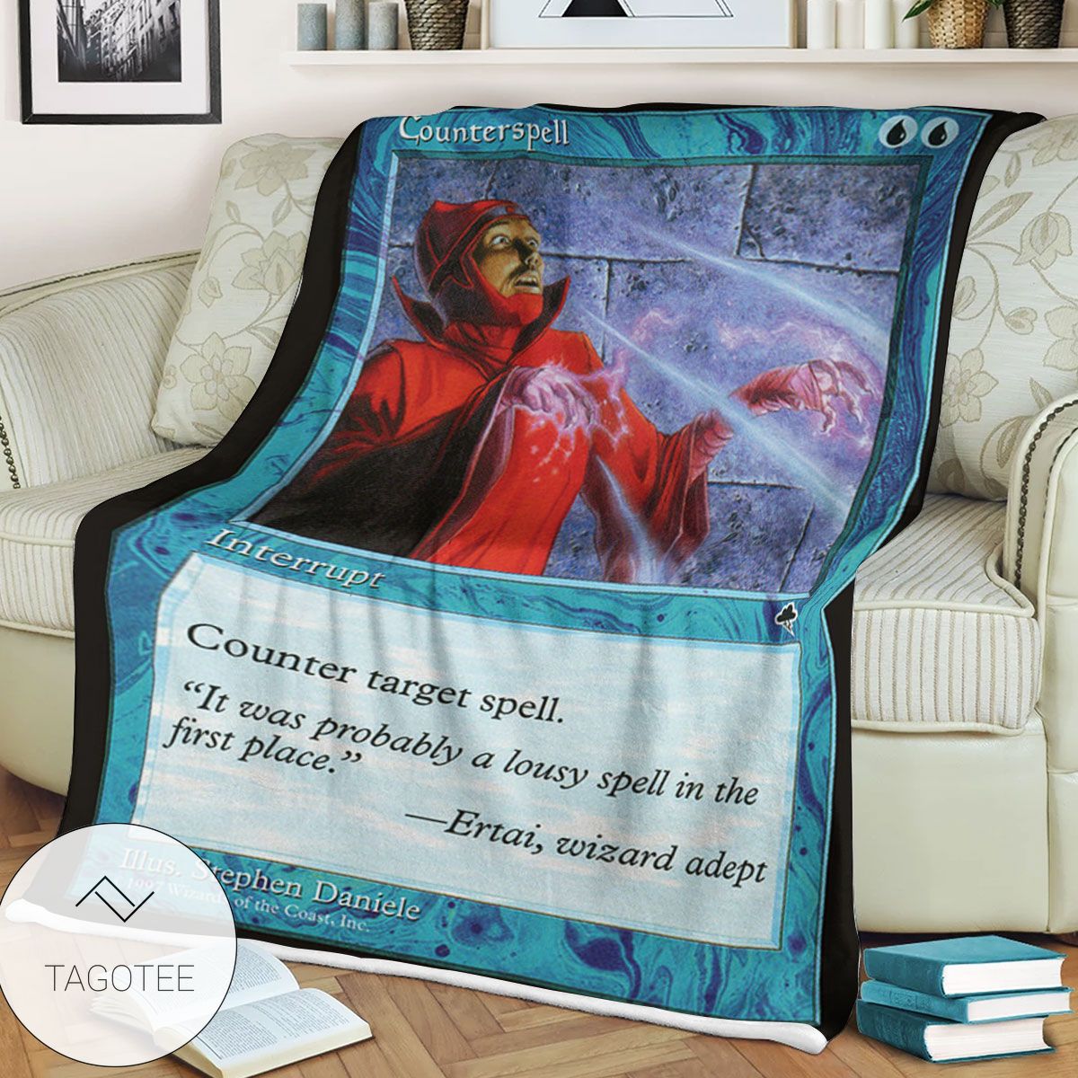Tempest Tmp 57 Counterspell Mtg Blanket Tagotee Tempest Tmp 57 Counterspell Mtg Blanket Tagotee