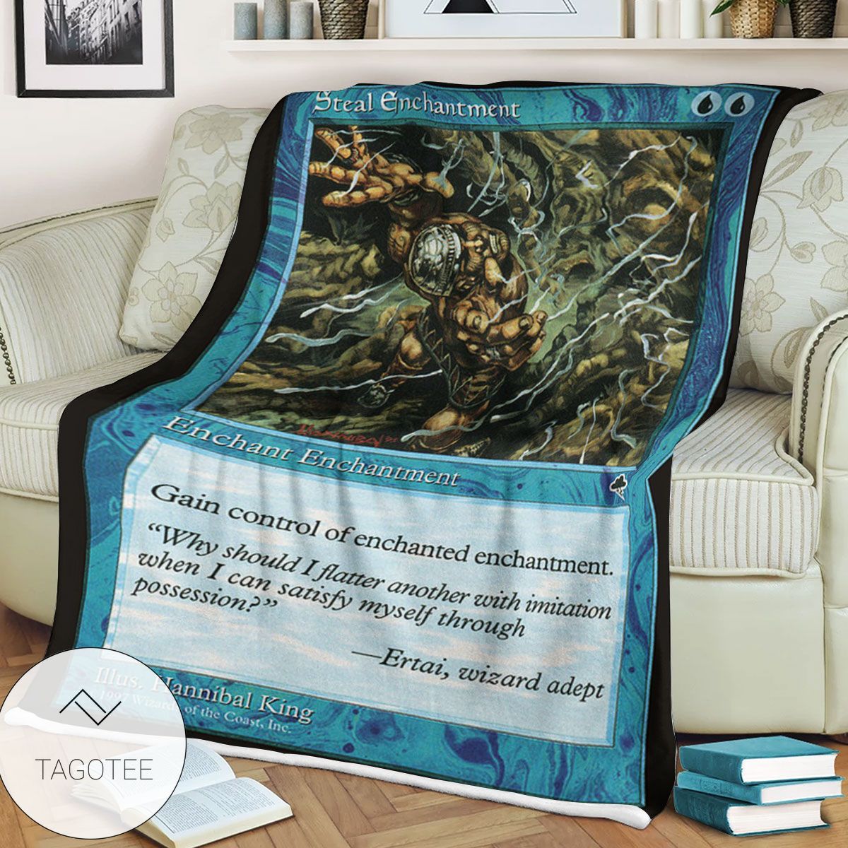Tempest Tmp 90 Steal Enchantment Mtg Blanket Tempest Tmp 90 Steal Enchantment Mtg Blanket