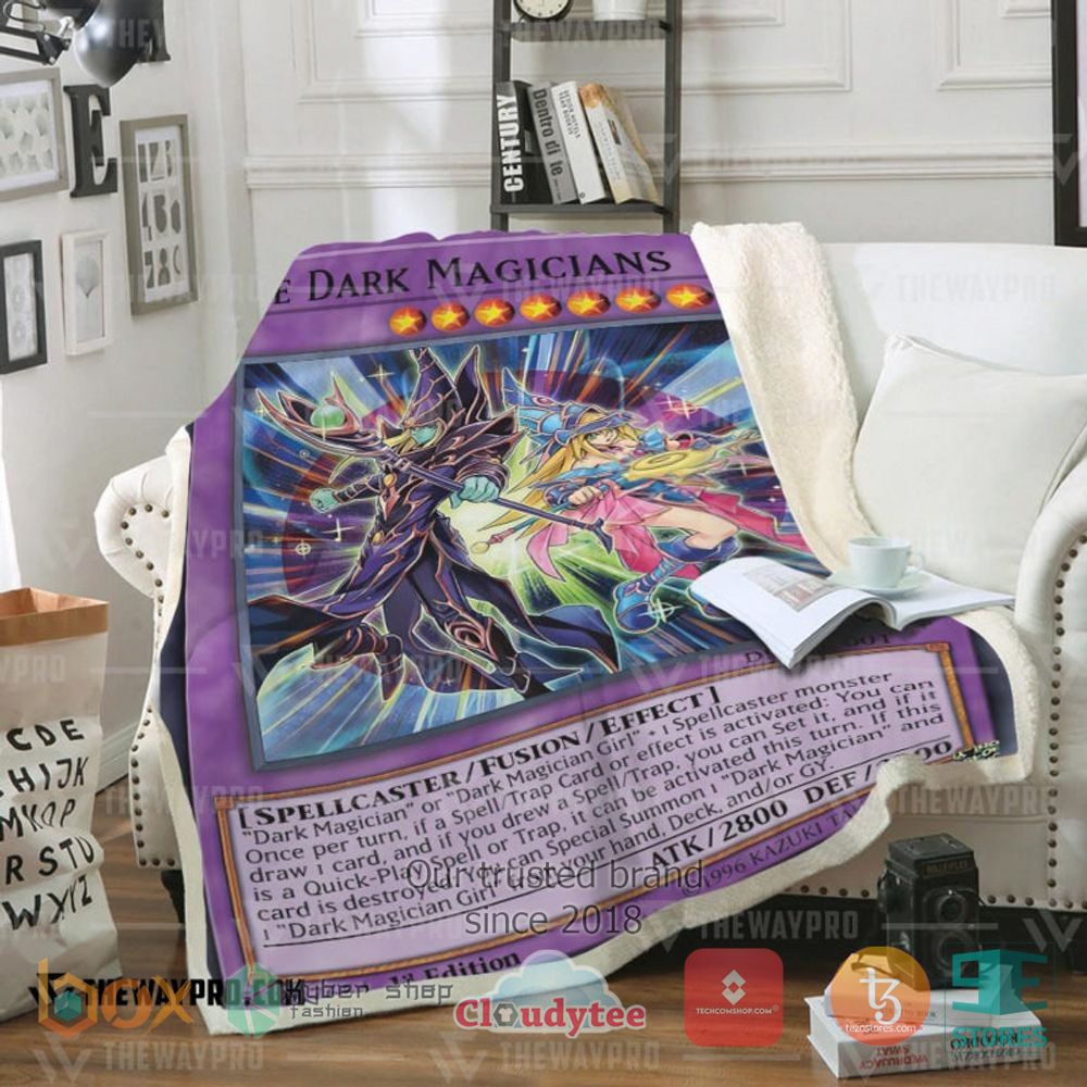 The Dark Magicians Soft Blanket The Dark Magicians Soft Blanket