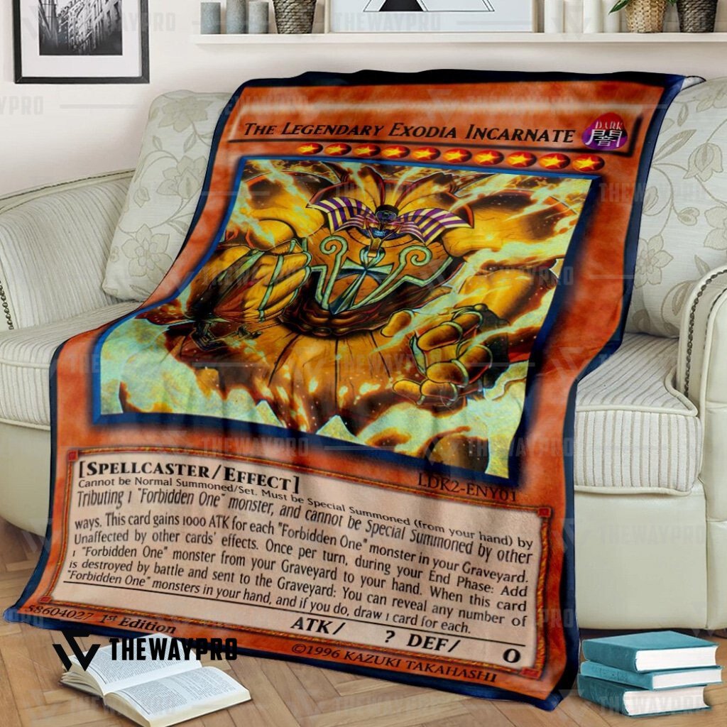 The Legendary Exodia Incarnate Blanket The Legendary Exodia Incarnate Blanket