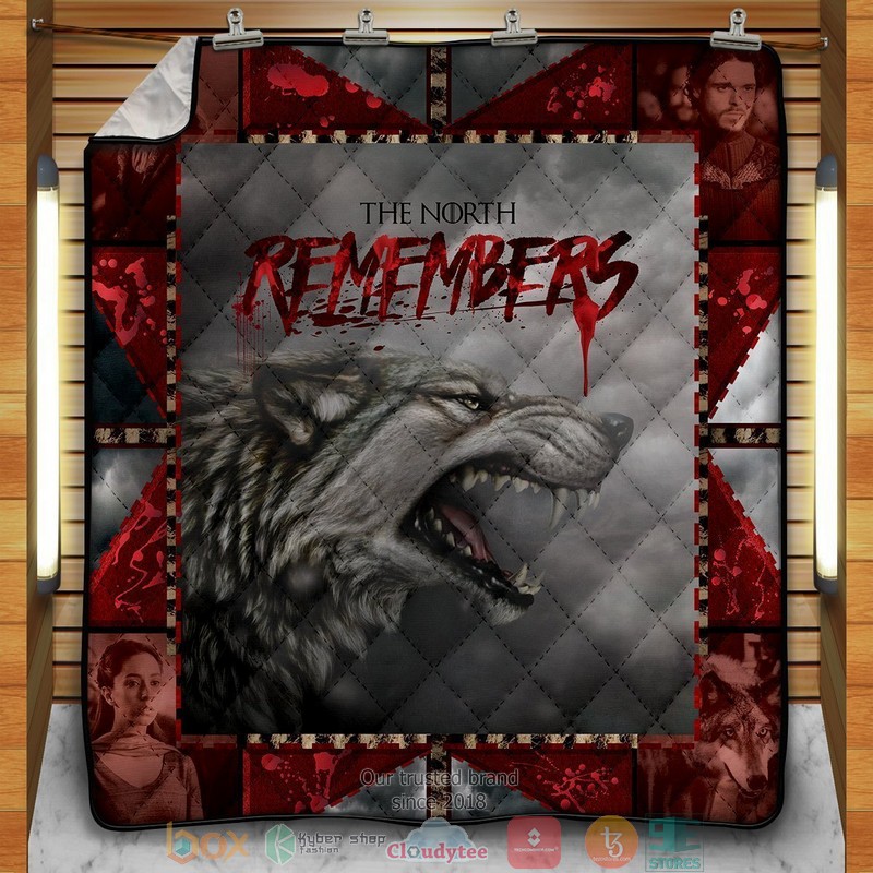 The North Remembers Quilt Blanket The North Remembers Quilt Blanket