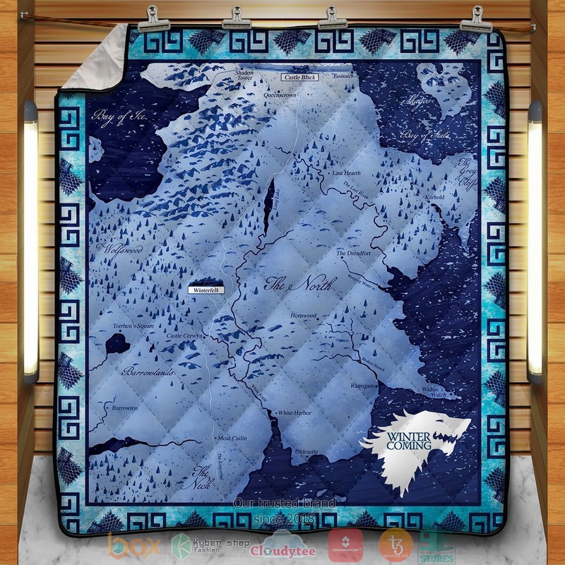 The North Sigil Quilt Blanket The North Sigil Quilt Blanket