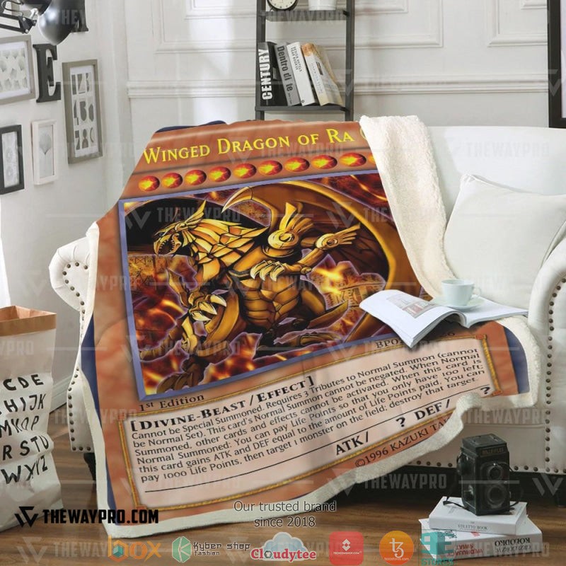 The Winged Dragon Of Ra Soft Blanket 2 The Winged Dragon Of Ra Soft Blanket 2