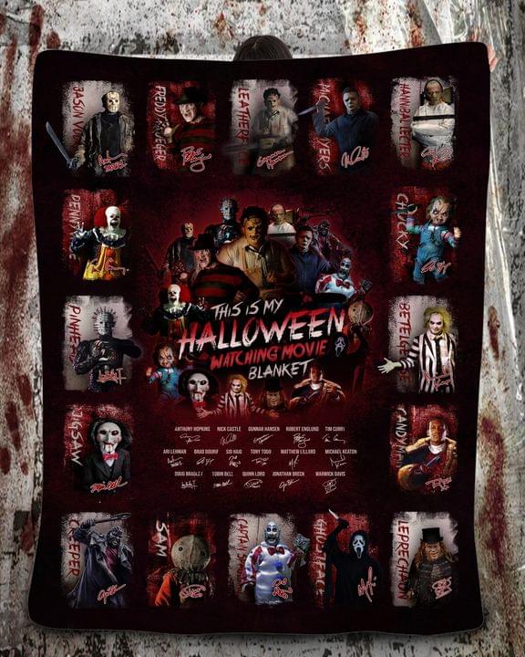 This Is My Halloween Watching Movie Blanket 2 This Is My Halloween Watching Movie Blanket 2