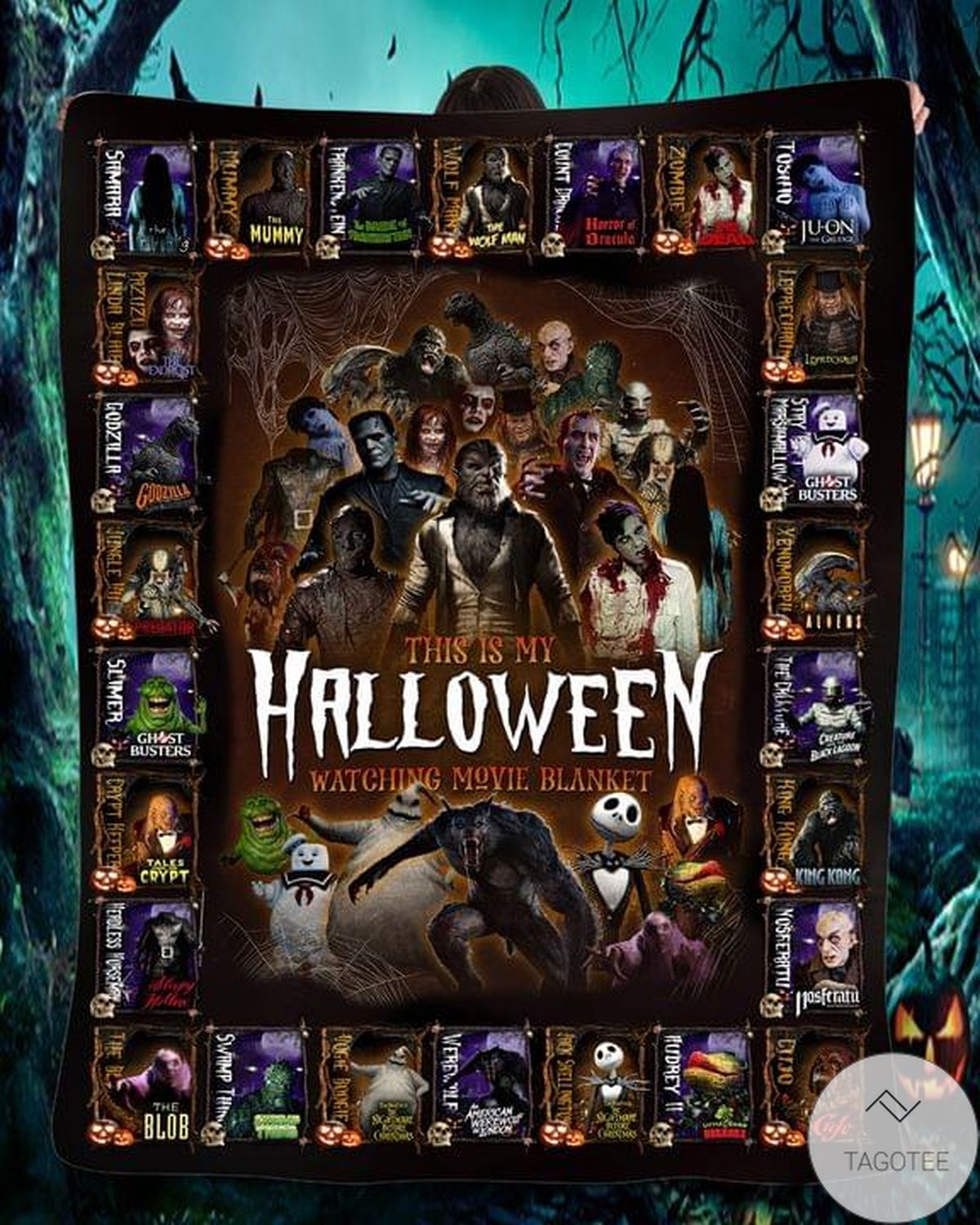 This Is My Halloween Watching Movie Horror Blanket This Is My Halloween Watching Movie Horror Blanket
