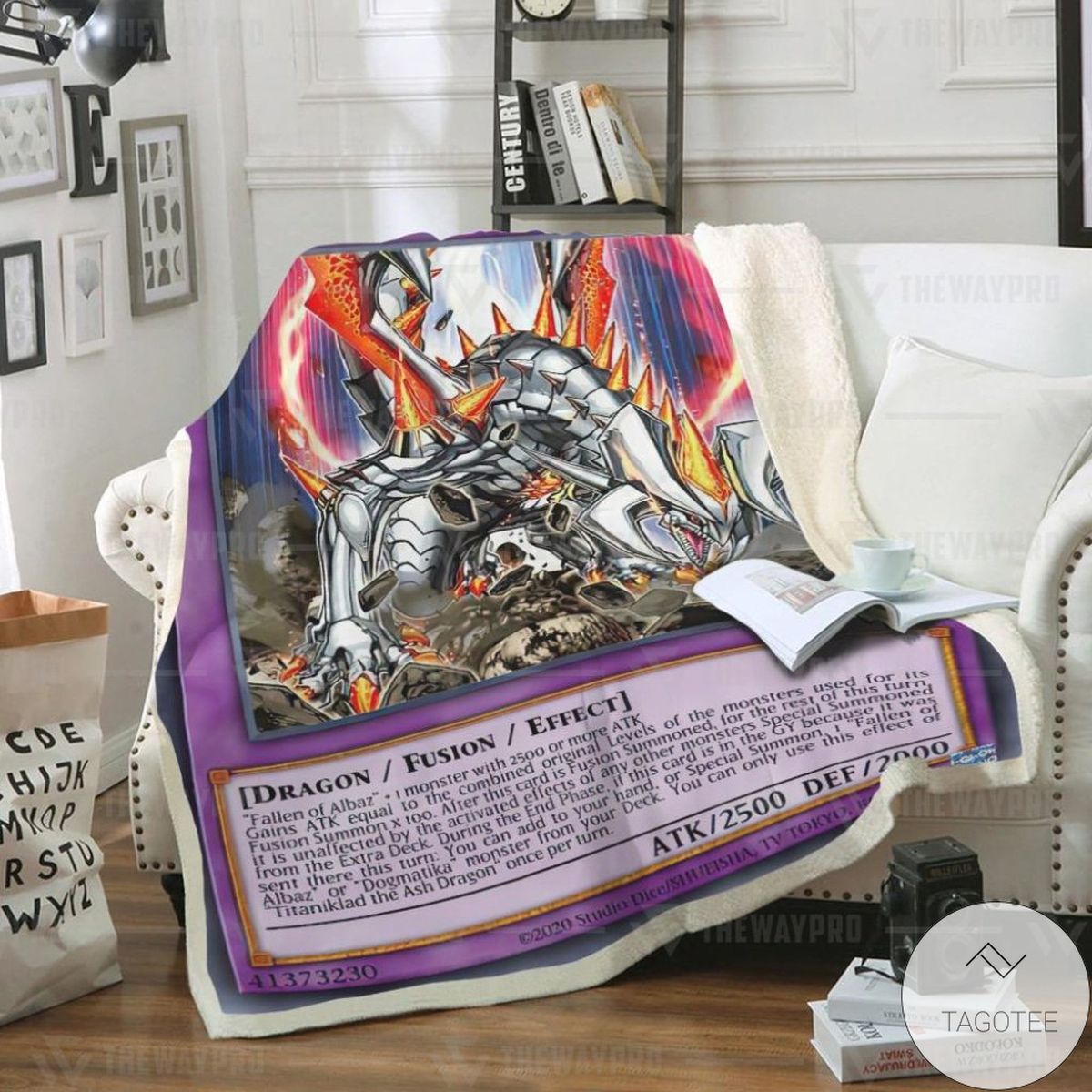 Titanikas The Ash Dragon Custom Blanket Titanikas The Ash Dragon Custom Blanket