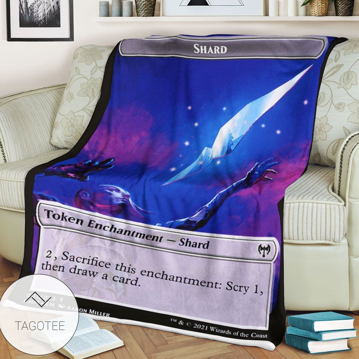 Tkhm 1 Shard Mtg Game Magic The Gathering Blanket Tkhm 1 Shard Mtg Game Magic The Gathering Blanket