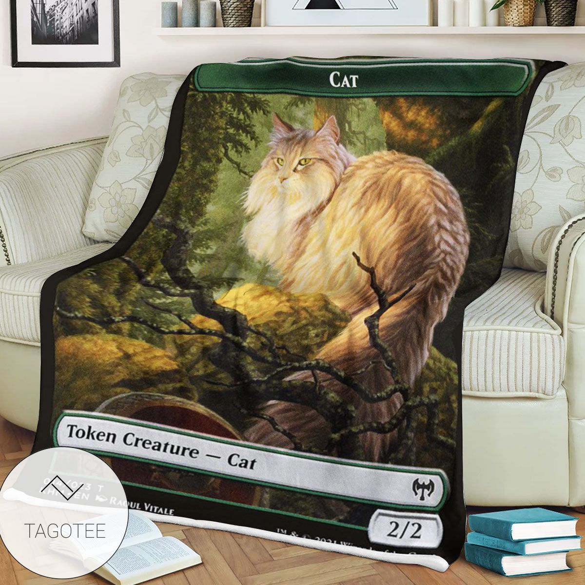 Tkhm 14 Cat Mtg Game Magic The Gathering Blanket Tkhm 14 Cat Mtg Game Magic The Gathering Blanket