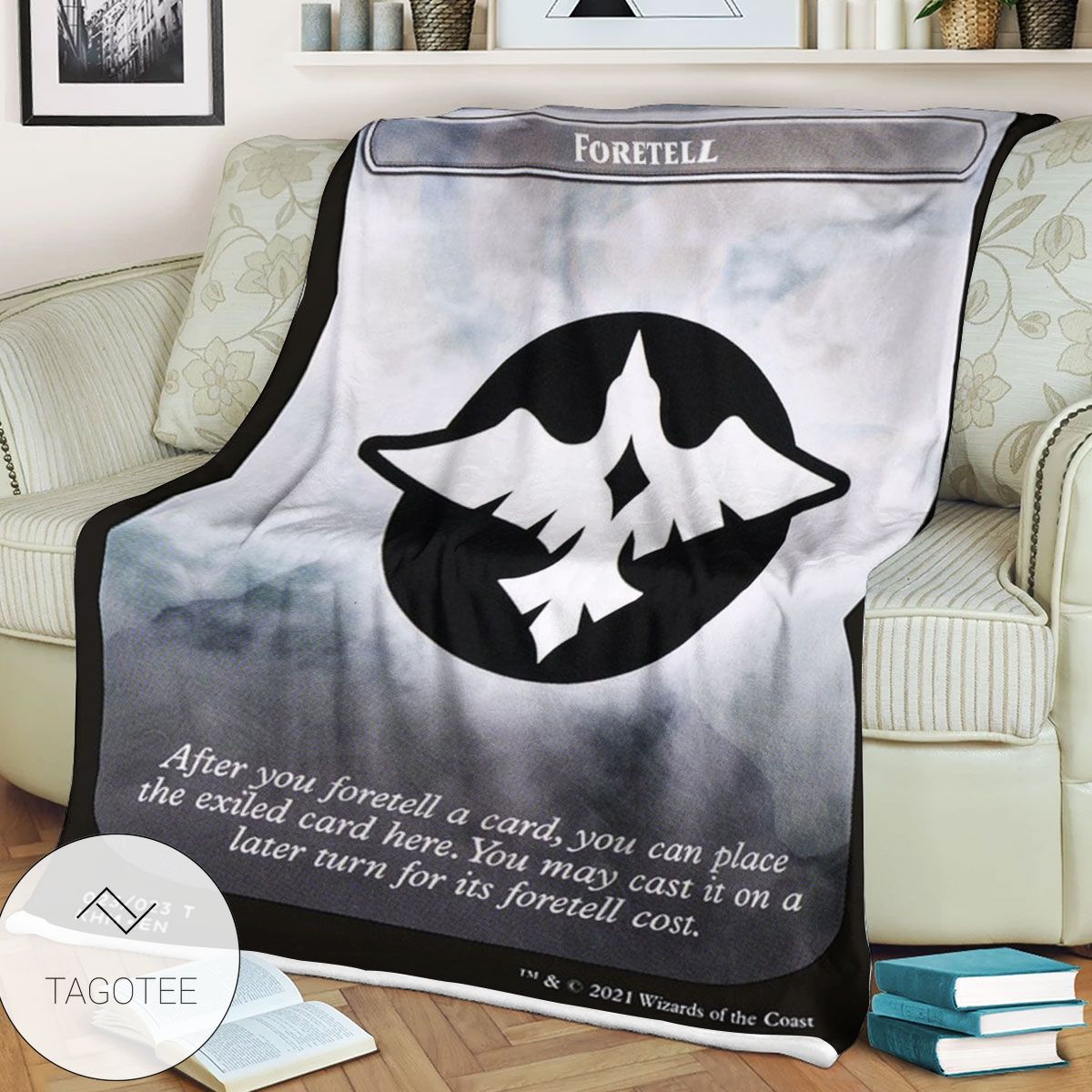 Tkhm 23 Foretell Mtg Game Magic The Gathering Blanket Tkhm 23 Foretell Mtg Game Magic The Gathering Blanket