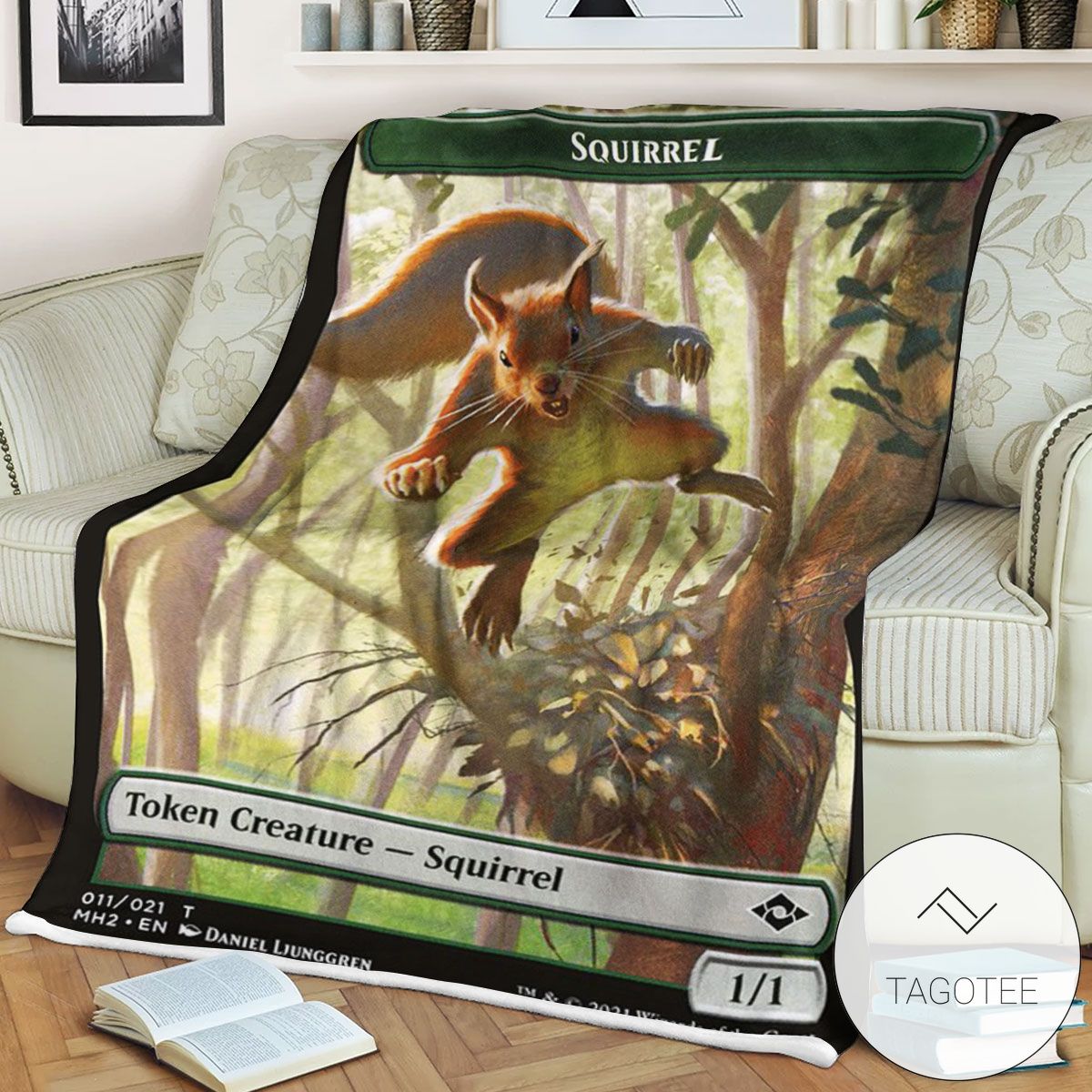 Tmh2 11 Squirrel Mtg Game Magic The Gathering Blanket Tmh2 11 Squirrel Mtg Game Magic The Gathering Blanket