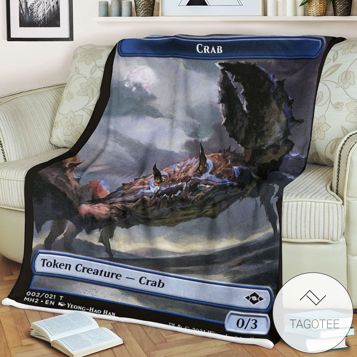 Tmh2 2 Crab Mtg Game Magic The Gathering Blanket Tmh2 2 Crab Mtg Game Magic The Gathering Blanket
