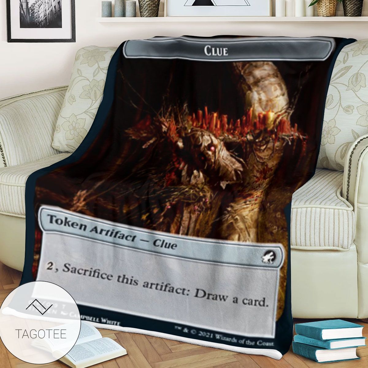 Tmid 16 Clue Mtg Game Magic The Gathering Blanket Tmid 16 Clue Mtg Game Magic The Gathering Blanket