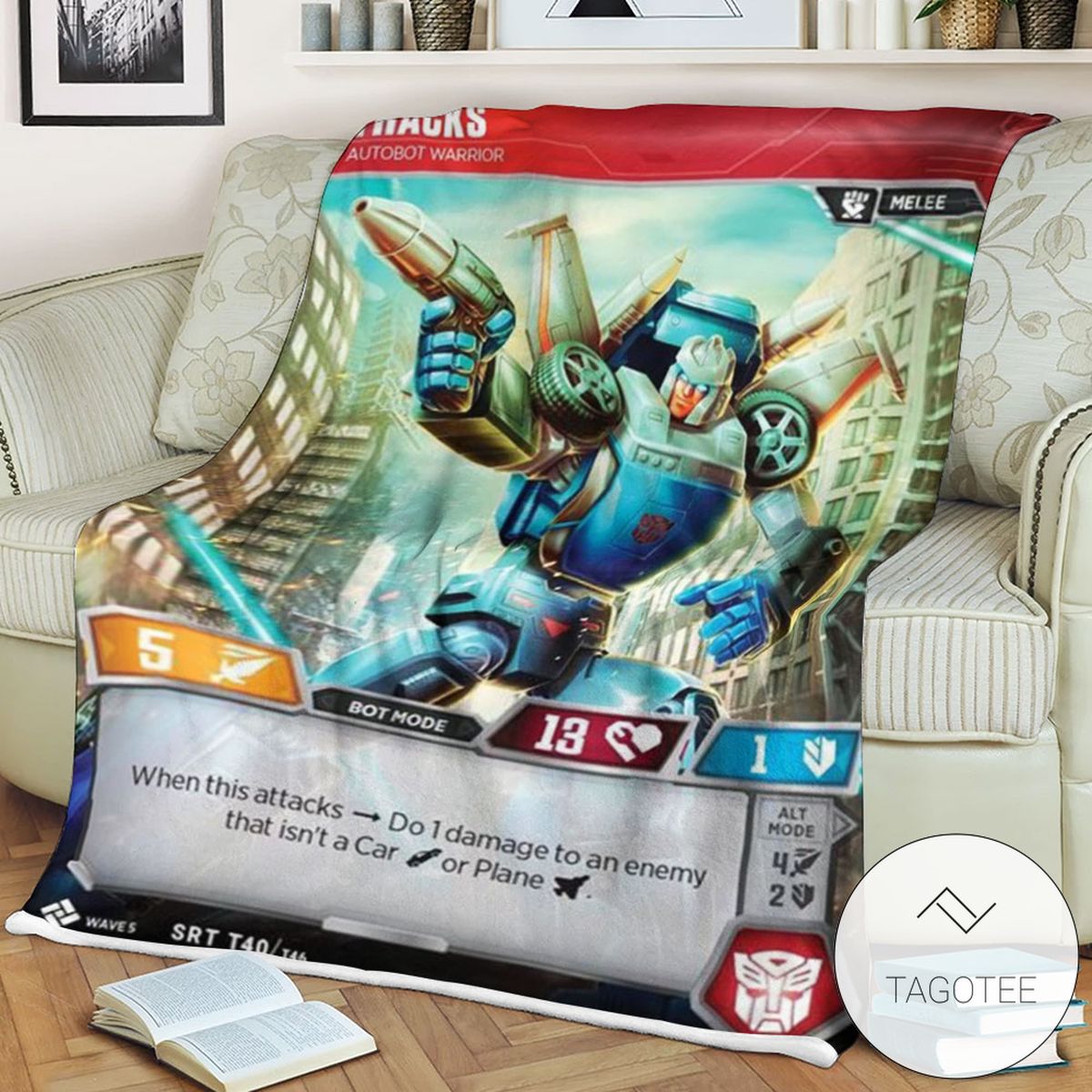 Transformers Tracks Autobot Warrior Sherpa Blanket 3 Transformers Tracks Autobot Warrior Sherpa Blanket 3